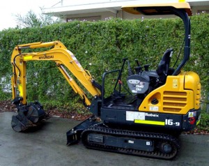excavator hire